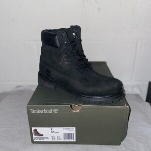 6inch Premium Timberland Black Boot